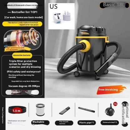 Household Vacuum Cleaner With High Suction Power