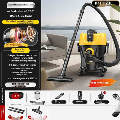 Household Vacuum Cleaner With High Suction Power