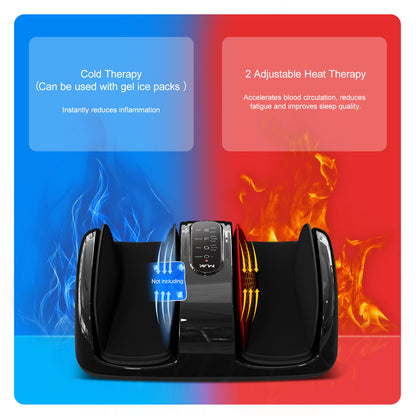 HB5006 Automatic Foot & Leg Massager with Heat | Deep Shiatsu Kneading, Multi-Function Therapy for Relaxation, Stress Relief & Improved Circulation at Home