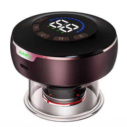 AcheFly Rechargeable Electric Gua Sha Massager | Smart Facial & Body Scraping Therapy Device | Multifunctional Physical Therapy Tool for Pain Relief, Lymphatic Drainage & Skin Lifting