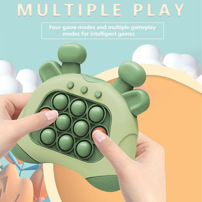 Quick Press Bubble Decompression Toy | Interactive Stress Relief Pop Game | Hand-Eye Coordination Puzzle | Battery-Free Fidget Toy for All Ages