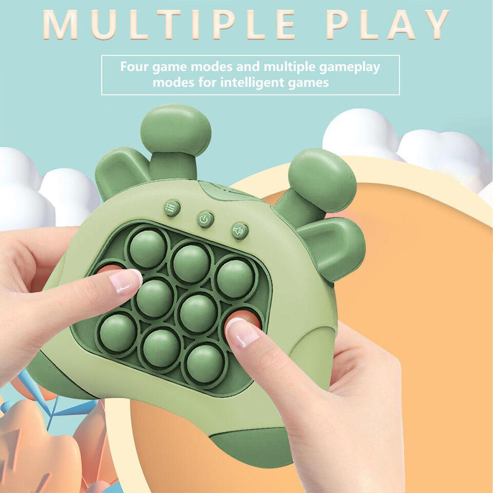 Quick Press Bubble Decompression Toy | Interactive Stress Relief Pop Game | Hand-Eye Coordination Puzzle | Battery-Free Fidget Toy for All Ages