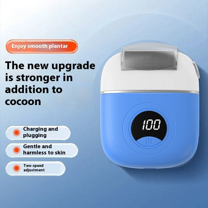 Electric Foot Grinder Pedicure Tool Rechargeable | Professional Callus Remover for Cracked Heels & Dead Skin | Cordless Foot Care Device for Smooth & Soft Feet