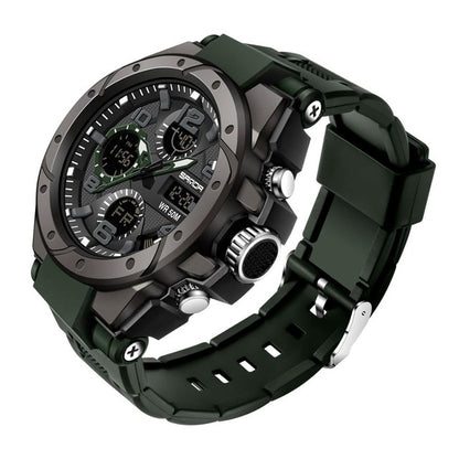SANAD Premium Luxury Men’s Military Sport Watch | Shock-Resistant Tactical Design | Waterproof Chronograph with Rugged Steel Build