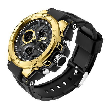 SANAD Premium Luxury Men’s Military Sport Watch | Shock-Resistant Tactical Design | Waterproof Chronograph with Rugged Steel Build