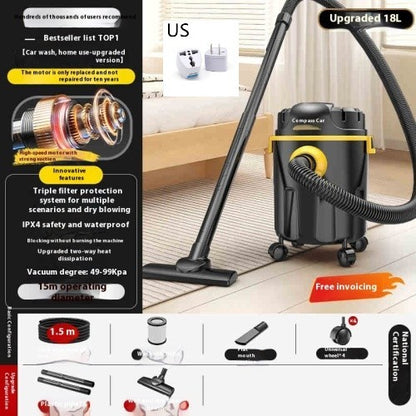 Household Vacuum Cleaner With High Suction Power