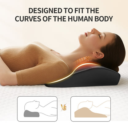 Neck Pillow Massager With Heat 3 Speed Vibration Relaxing Neck Shoulder Back Support  Portable Comfort Pillow For Home Office Or Travel Black Didnt Place An Order On TikTok