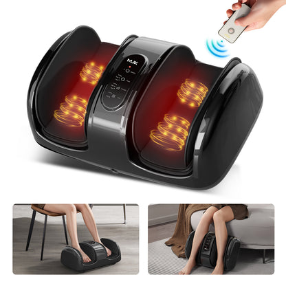 HB5006 Automatic Foot & Leg Massager with Heat | Deep Shiatsu Kneading, Multi-Function Therapy for Relaxation, Stress Relief & Improved Circulation at Home