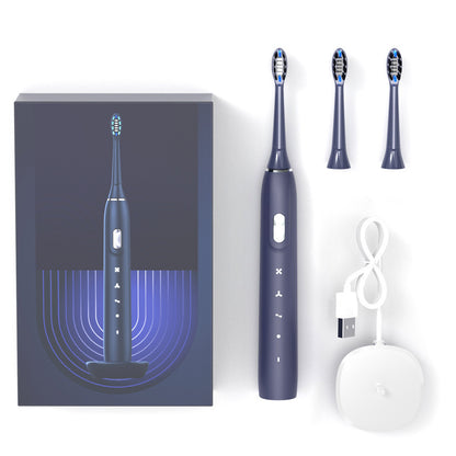 Magnetic Levitation Electric Toothbrush, Smart Sonic Toothbrush for Adults & Teens, 8 Brush Heads, 6 Cleaning Modes, 45000 VPM Motor, IPX7 Waterproof, 2-Min Timer, Wireless Charging, 100-Day Battery Life