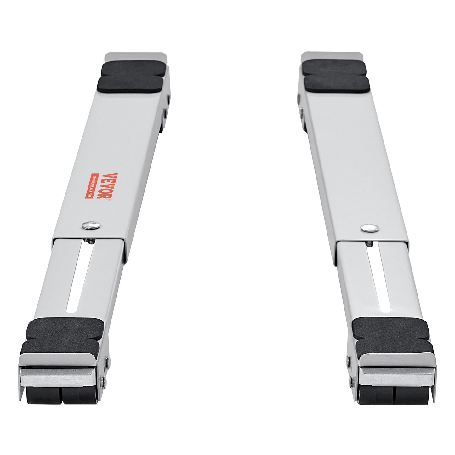 Heavy Duty Furniture Appliances Rollers, 660 Lbs Total Load, Extendable Appliance Rollers Mobile Washing Machine Base, Fridge Stand Dolly Movers For Refrigerators, Dryers, Dishwashers, White