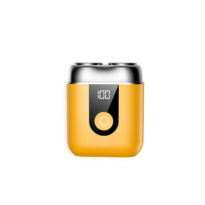 Men’s Electric Body Razor with Integrated Body Wash: IPX7 Waterproof Shaver for Wet & Dry Use – Fast USB-C Recharge, LED Display, Ideal for Travel or Shower