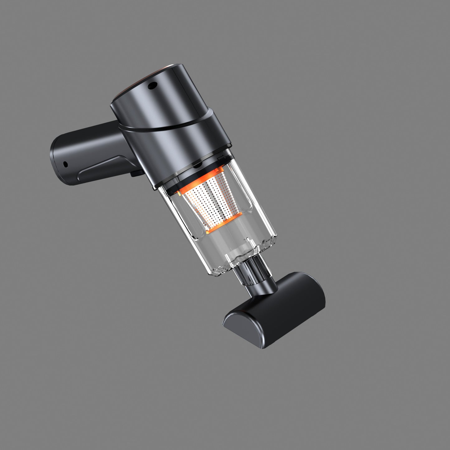 High-Power Handheld Car Vacuum Cleaner, 9000Pa Strong Suction Cordless Vacuum with LED Light, Multi-Nozzle Attachments for Car, Home & Office Cleaning