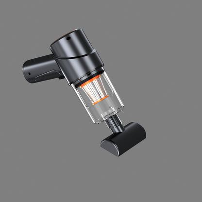 High-Power Handheld Car Vacuum Cleaner, 9000Pa Strong Suction Cordless Vacuum with LED Light, Multi-Nozzle Attachments for Car, Home & Office Cleaning