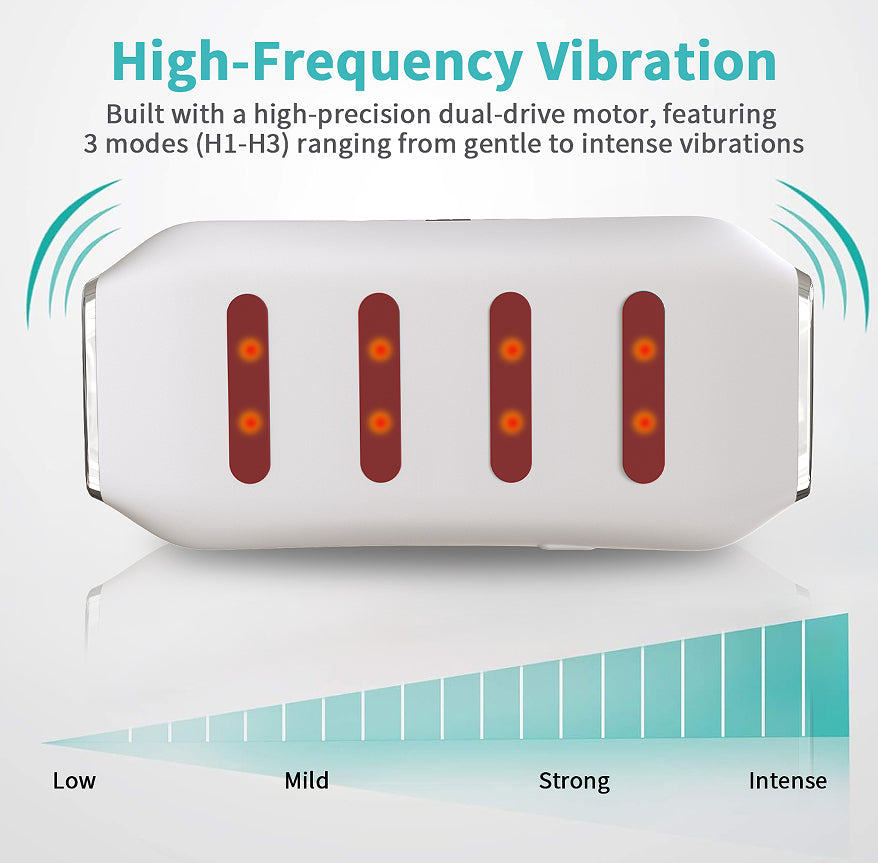 Boderi Rechargeable Heat Massage Belt – Electric Pain Relief Belt for Lower Back, Waist & Abdominal Cramps | Soothing Heat Therapy, Cordless & Adjustable Fit