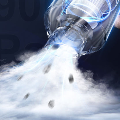 Handheld Cordless Vacuum Cleaner, 4-in-1 Wireless Rechargeable Mini Vacuum & Air Duster, 15000PA Strong Suction with LED Light for Car, Home & Office