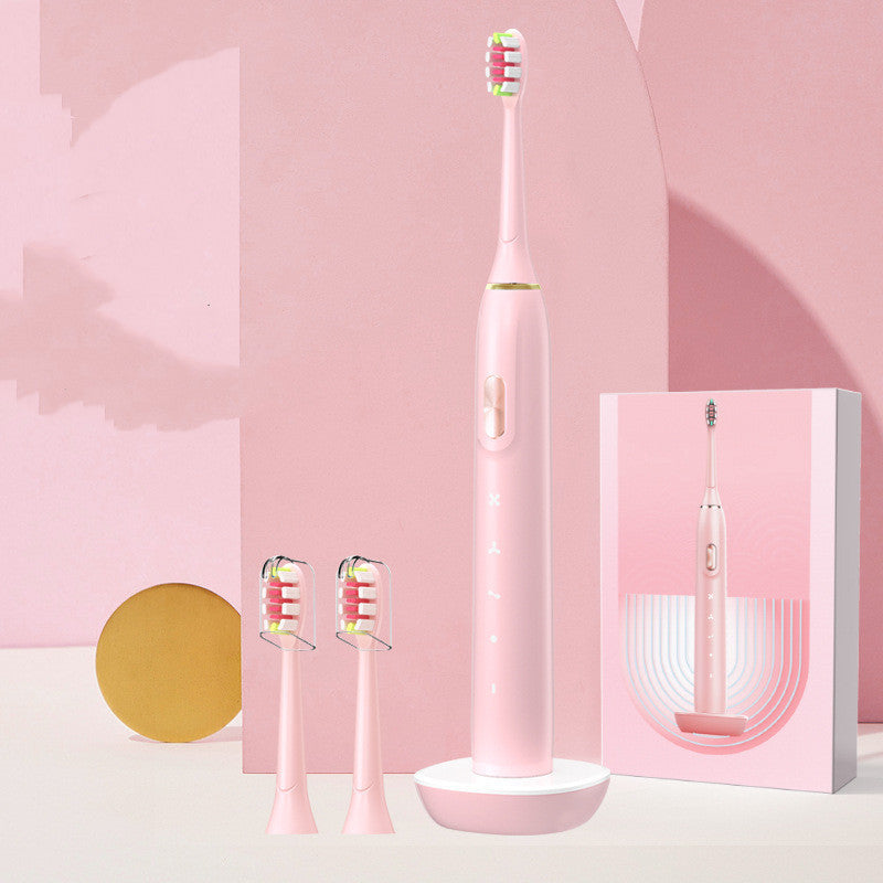 Magnetic Levitation Electric Toothbrush, Smart Sonic Toothbrush for Adults & Teens, 8 Brush Heads, 6 Cleaning Modes, 45000 VPM Motor, IPX7 Waterproof, 2-Min Timer, Wireless Charging, 100-Day Battery Life