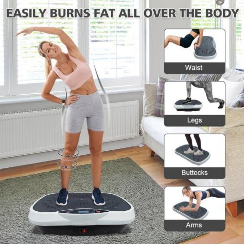 Vibrating Plate Fitness Equipment Full Body Workout Vibrating Fitness Platform Home Weight Loss And Body Shaping Training Equipment