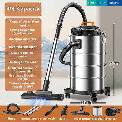 Household Large Suction Super High Power Vacuum Cleaner