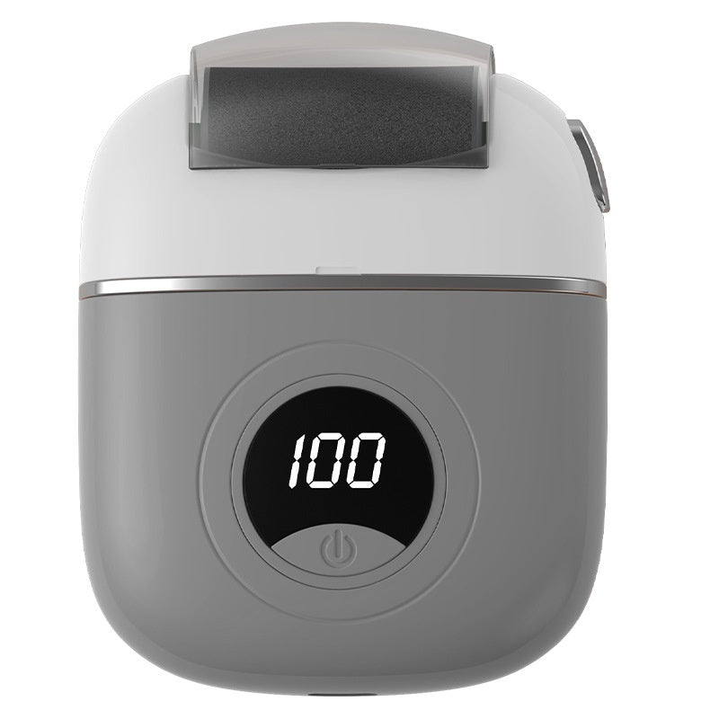 Electric Foot Grinder Pedicure Tool Rechargeable | Professional Callus Remover for Cracked Heels & Dead Skin | Cordless Foot Care Device for Smooth & Soft Feet