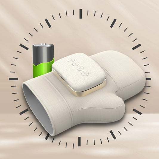 Hand Massage Instrument Warm Hot Compress Kneading Airbag Push Pressure