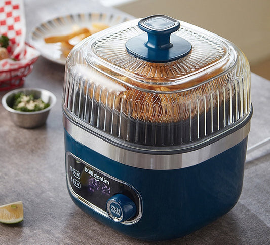 Air Fryer Household Large Capacity Intelligent Visual Oil-free Small Deep Frying Pan Machine