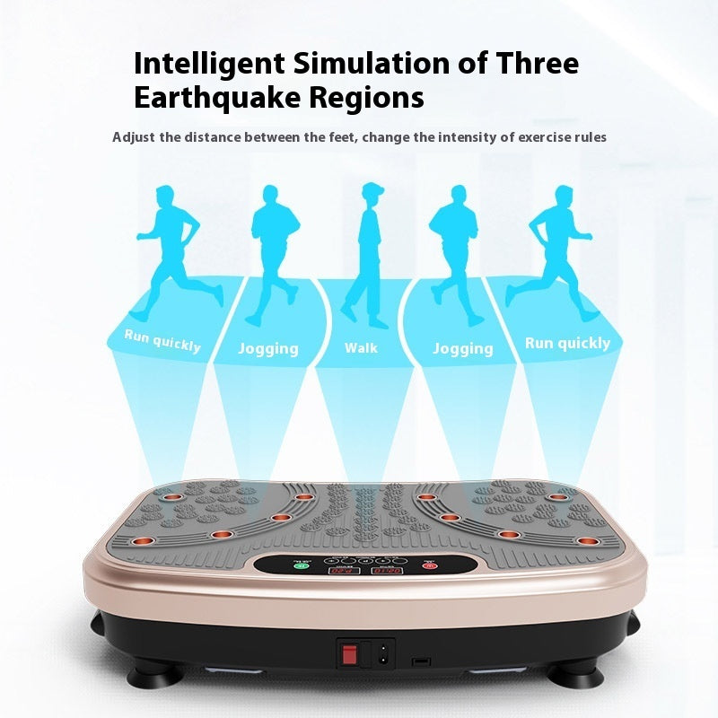 Lose Weight Belly-slimming Lazy Standing Vibration Shiver Machine Waist Slimming Power Plate