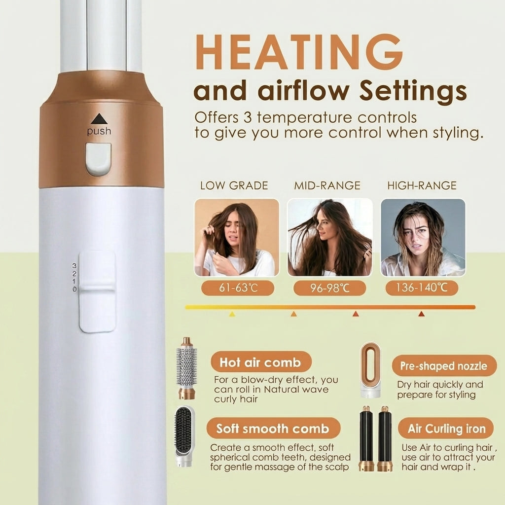 CurlWand™  Pro  5-in-1 Air Styler