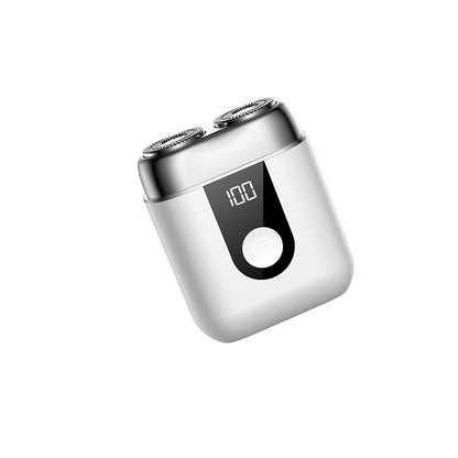 Men’s Electric Body Razor with Integrated Body Wash: IPX7 Waterproof Shaver for Wet & Dry Use – Fast USB-C Recharge, LED Display, Ideal for Travel or Shower