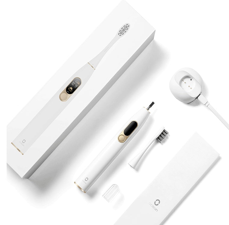 Oclean X Series Pro Elite, Next-Gen Sonic Toothbrush with Smart Features | 40,000 VPM Motor, 5 Modes, Timer & Portable Case | Perfect for Adults & Families