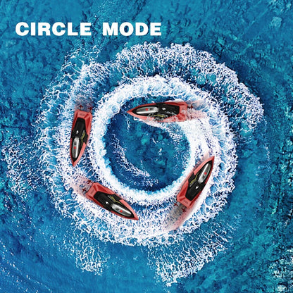 4DRC S5 Fast RC Boat For Pools And Lakes, 2.4 GHz 20 MPH Racing Boats For Kids