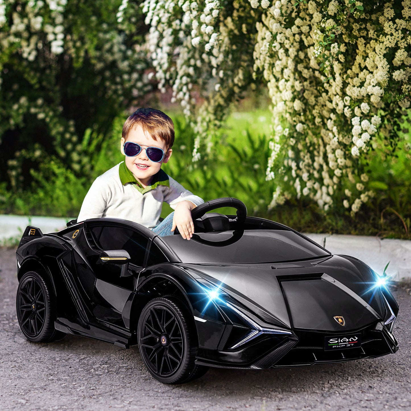 Lamborghini SIAN Kids Electric Ride-On Car with Remote Control – Luxury Licensed Sports Car for Boys & Girls