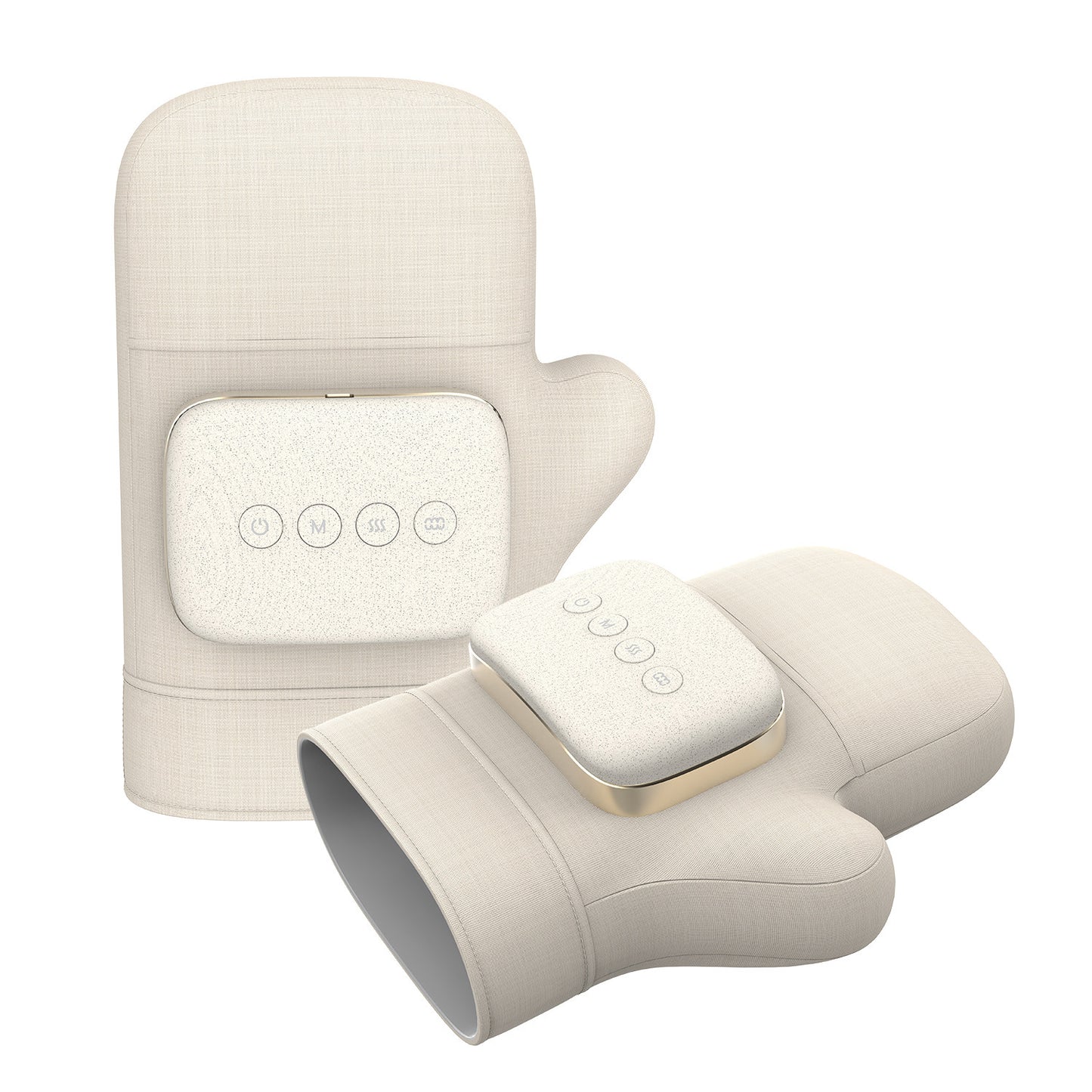 Hand Massage Instrument Warm Hot Compress Kneading Airbag Push Pressure