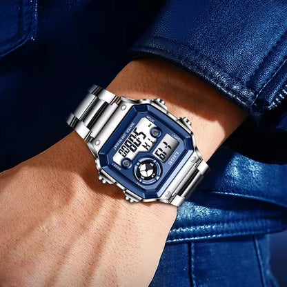 LIGE Premium Digital Electronic Watch | Unisex Luminous Display & Multi-Tools | Sporty, Stylish & Long-Lasting Build