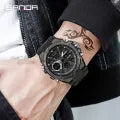 SANAD Premium Luxury Men’s Military Sport Watch | Shock-Resistant Tactical Design | Waterproof Chronograph with Rugged Steel Build