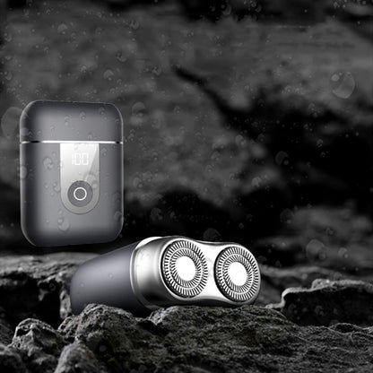 Men’s Electric Body Razor with Integrated Body Wash: IPX7 Waterproof Shaver for Wet & Dry Use – Fast USB-C Recharge, LED Display, Ideal for Travel or Shower