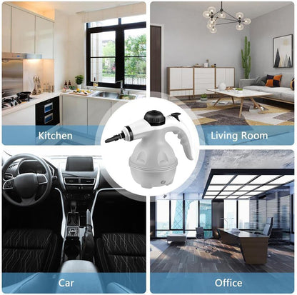 Grenade Steam Cleaner, Pressurized Handheld Cleaner For Household Use, Equipped With 12 Accessories, For Multiple Surfaces And A Powerful Home Steam Machine For Cleaning In Various Scenarios.