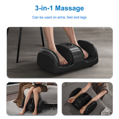 HB5006 Automatic Foot & Leg Massager with Heat | Deep Shiatsu Kneading, Multi-Function Therapy for Relaxation, Stress Relief & Improved Circulation at Home