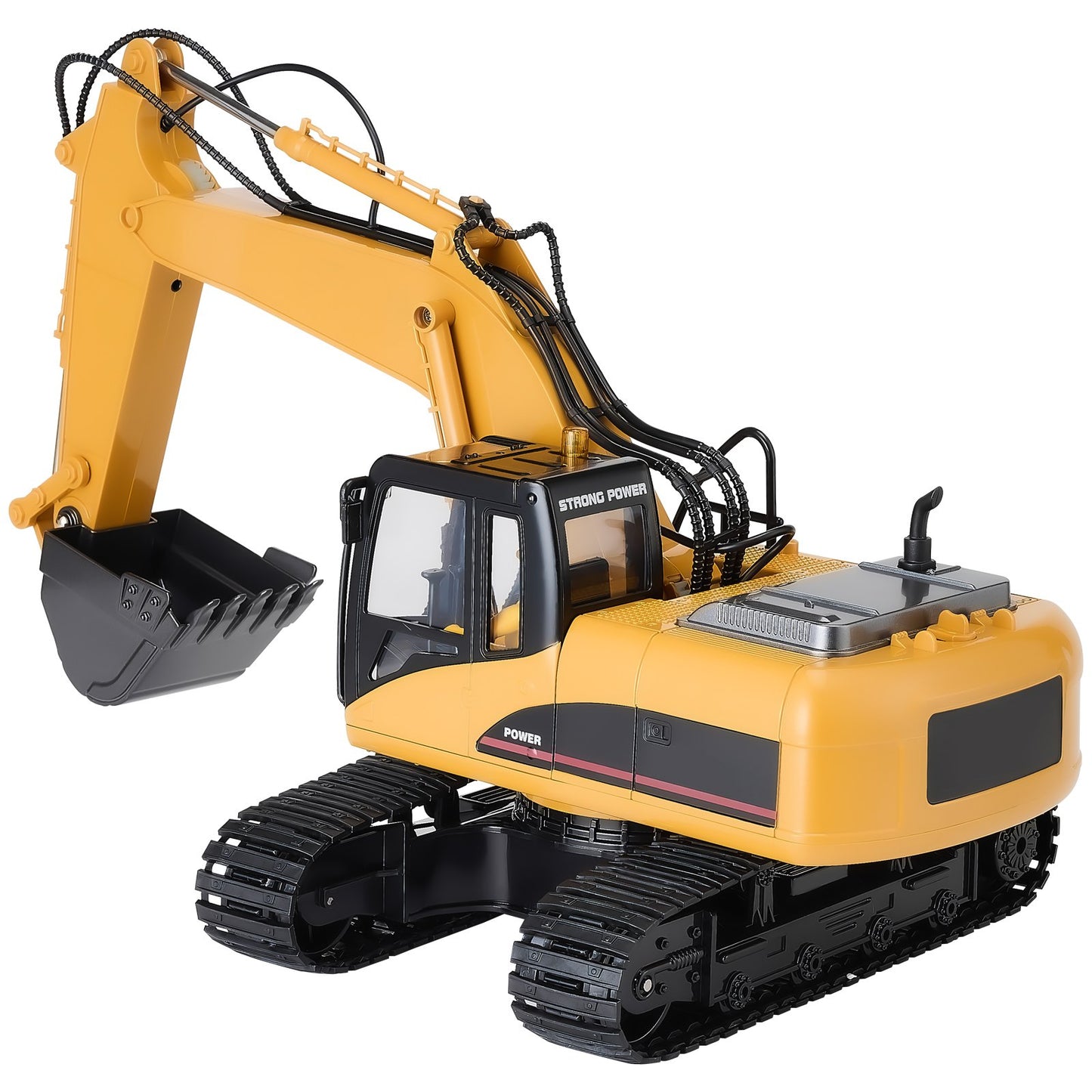 Remote Control Excavator Toy 15 Channel Scale RC Excavator Digger For Kids