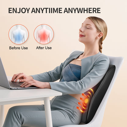 Neck Pillow Massager With Heat 3 Speed Vibration Relaxing Neck Shoulder Back Support  Portable Comfort Pillow For Home Office Or Travel Black Didnt Place An Order On TikTok