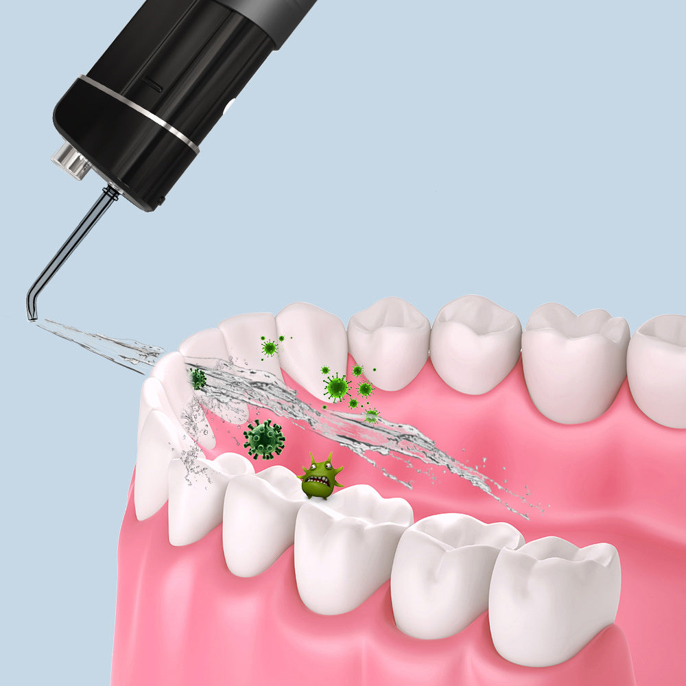 Home & Travel Water Flosser: Pulse Power Cordless Oral Cleaner with 4 Modes, IPX7 Waterproof, Ideal for Braces, Orthodontics & Sensitive Gums