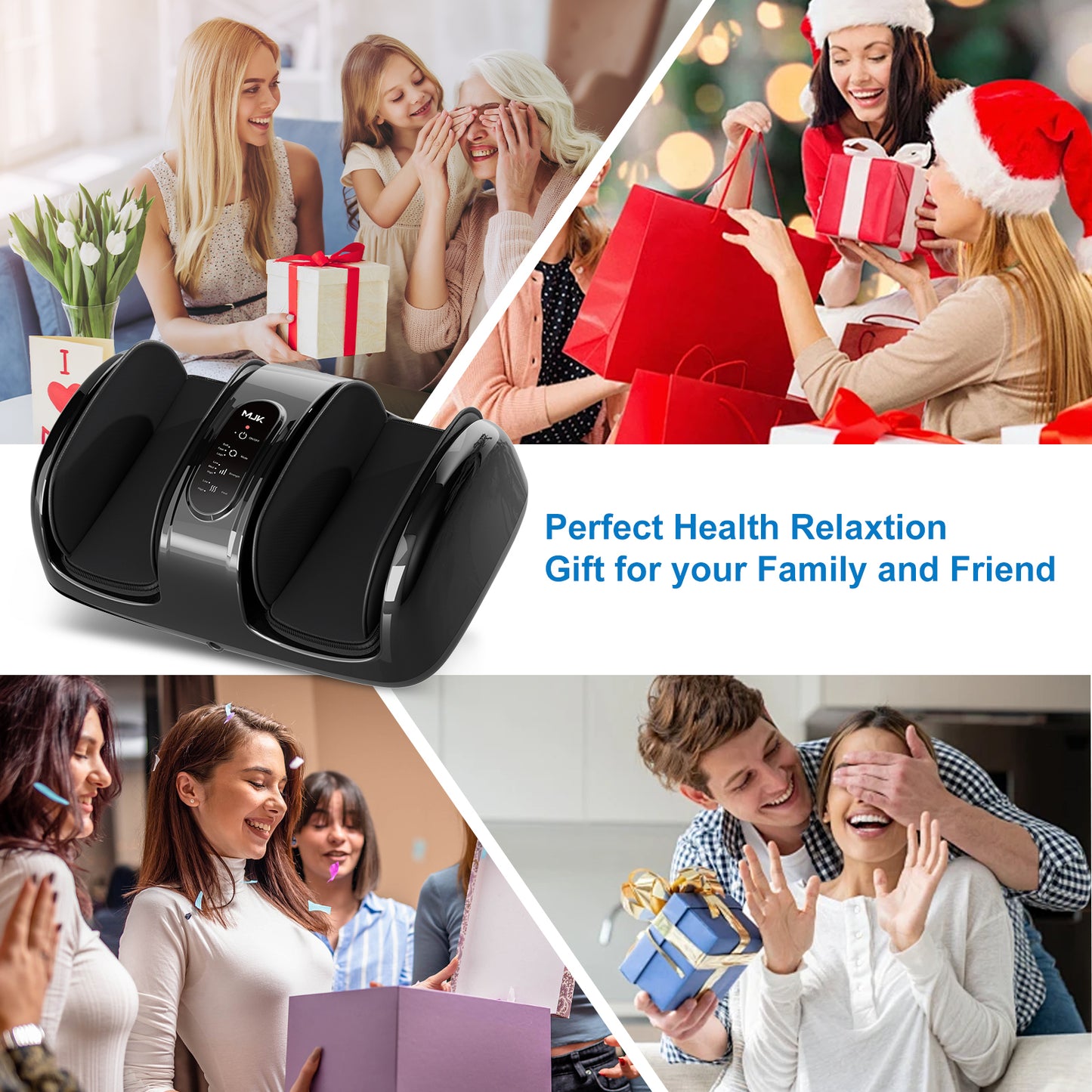 HB5006 Automatic Foot & Leg Massager with Heat | Deep Shiatsu Kneading, Multi-Function Therapy for Relaxation, Stress Relief & Improved Circulation at Home