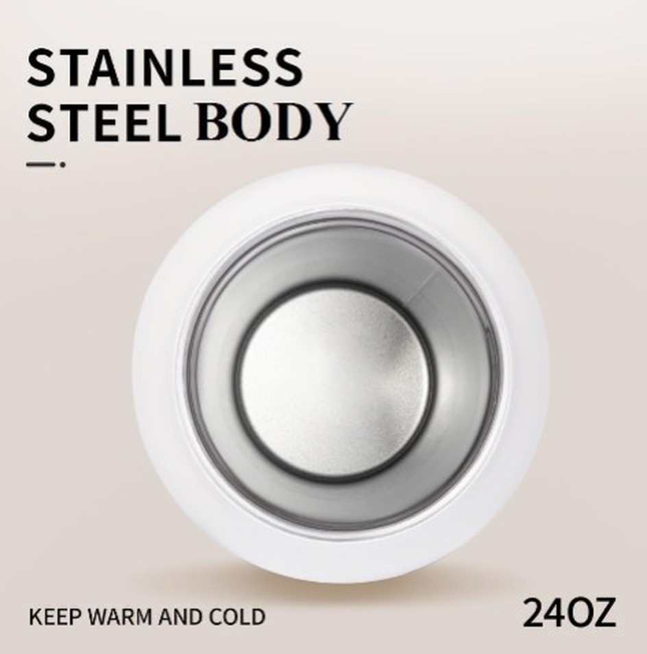 Byoul - Vacuum Insulated Water Bottle With Holder