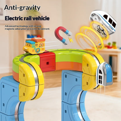 Magic 3D Track Car Children's Magnetic Building Blocks