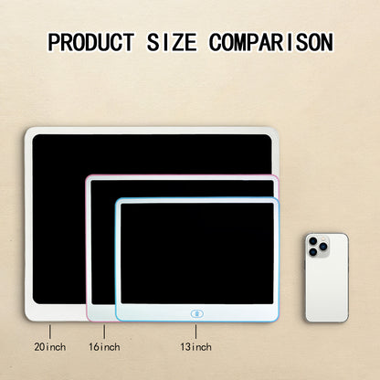 LCD Writing Tablet, Valentines Day Gifts For Kids,16 Inch Colorful Toddler Doodle Board Drawing Tablet, Erasable Reusable Electronic Drawing Pads, Educational And Learning Toys For Kids