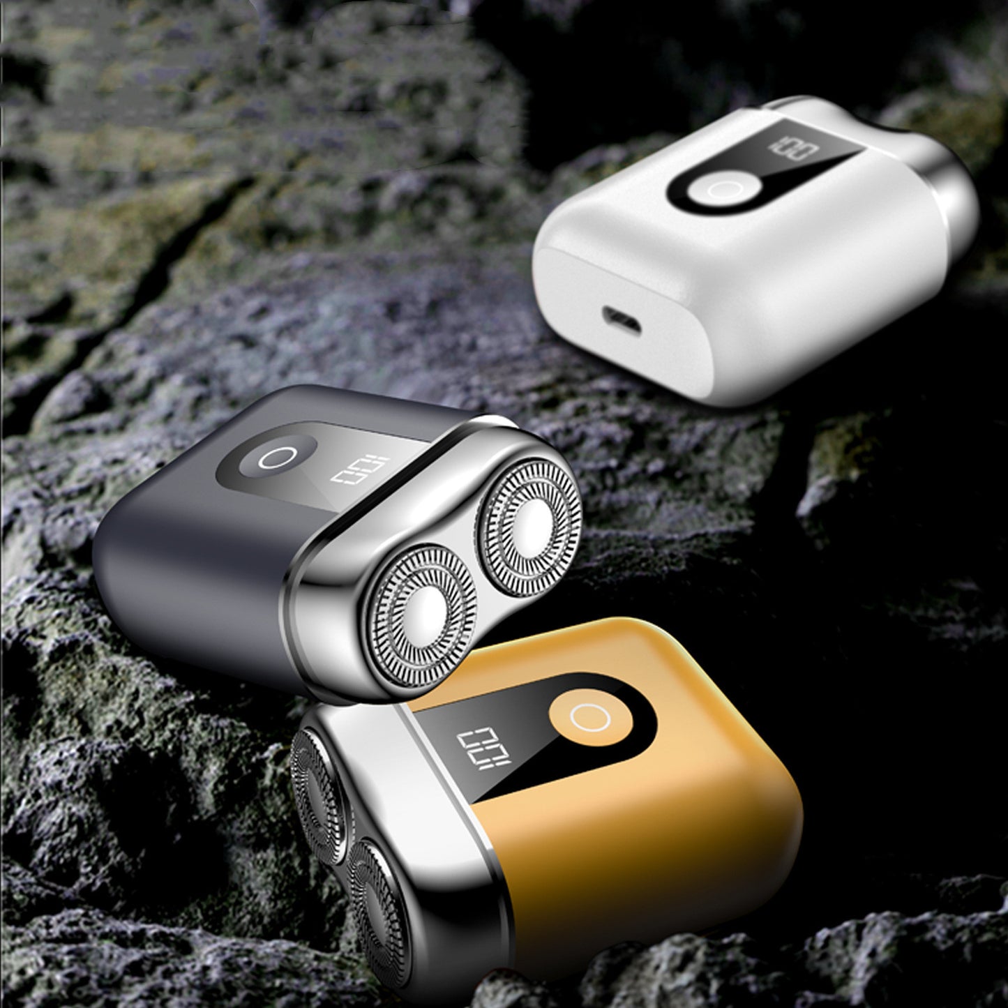 Men’s Electric Body Razor with Integrated Body Wash: IPX7 Waterproof Shaver for Wet & Dry Use – Fast USB-C Recharge, LED Display, Ideal for Travel or Shower