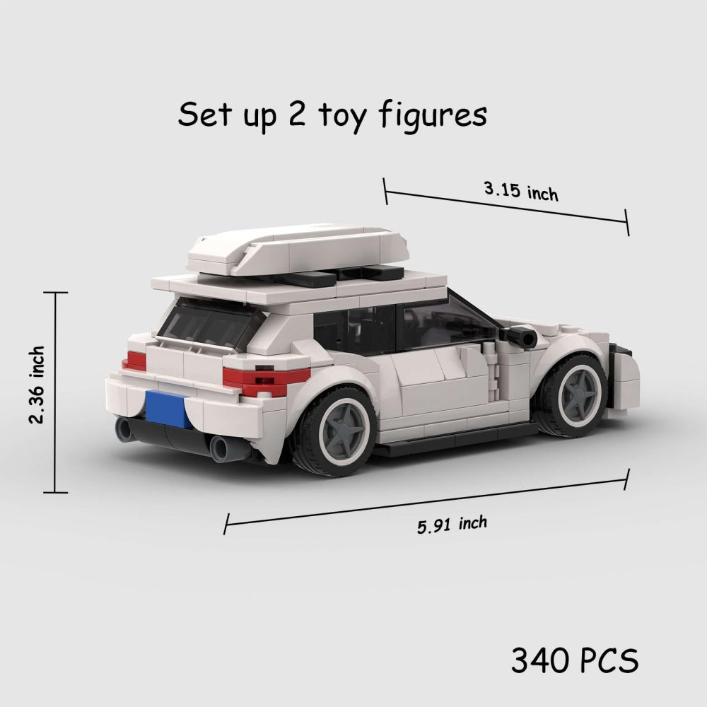 340PCS City Car MVP Toy Building Set For Kids And Adults DIY Vehicles