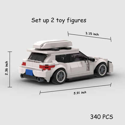 340PCS City Car MVP Toy Building Set For Kids And Adults DIY Vehicles