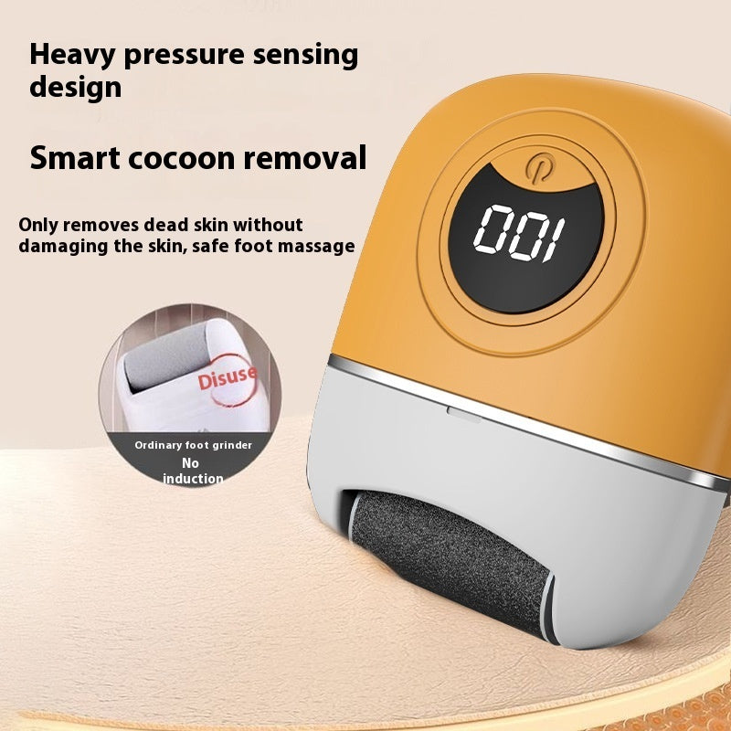 Electric Foot Grinder Pedicure Tool Rechargeable | Professional Callus Remover for Cracked Heels & Dead Skin | Cordless Foot Care Device for Smooth & Soft Feet