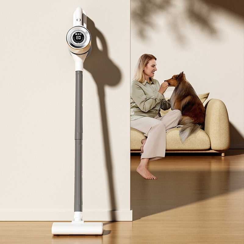 Wireless Vacuum Cleaner for Home, 45min Runtime Stick Vacuum with 1.5L Dust Cup, Powerful Suction for Carpets, Hardwood Floors & Pet Hair