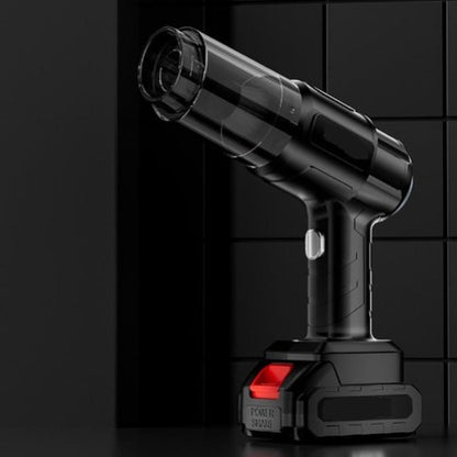 Cordless Handheld Car Vacuum Cleaner, 50,000Pa High-Power Rechargeable Suction with Dual Batteries, 6-in-1 Portable Dust Buster for Home, Car, Pet Hair & Keyboard Cleaning, Black